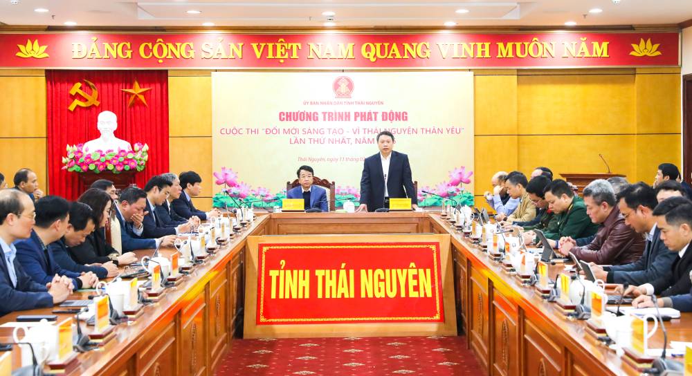 Phát động cuộc thi “Đổi mới sáng tạo – vì Thái Nguyên thân yêu” lần thứ nhất, năm 2025